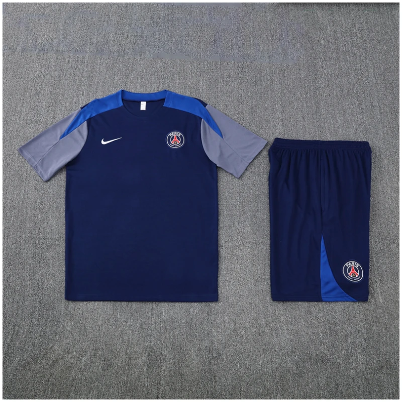 Maillot d’entraînement court pour enfants PSG Royal 2025/26