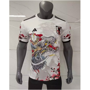 Maillot Édition Spéciale Japon Homme Dragon Blanc 2025