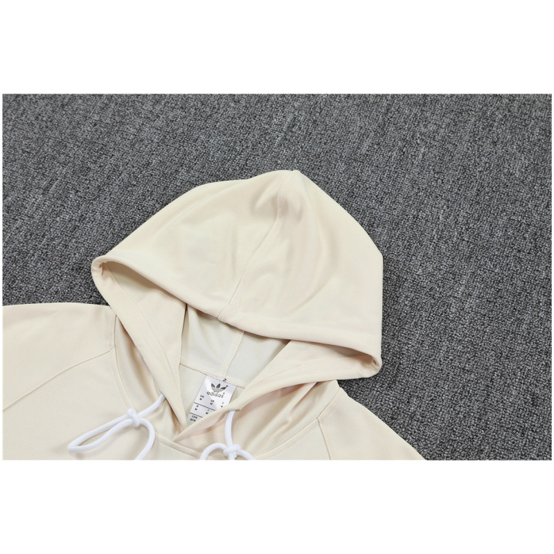 Sweat à capuche et pantalon de survêtement d’entraînement pour hommes Bayern Munich Beige 2025/26