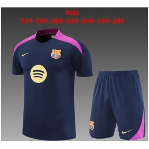 Tenue d’entraînement courte pour enfants Barcelone Royal 2025/26