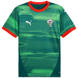 Maillot d’entraînement vert pré-joueur du Portugal pour hommes 2025