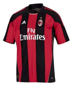 Maillot rétro domicile AC Milan 2010/11 pour homme
