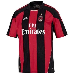 Maillot rétro domicile AC Milan 2010/11 pour homme