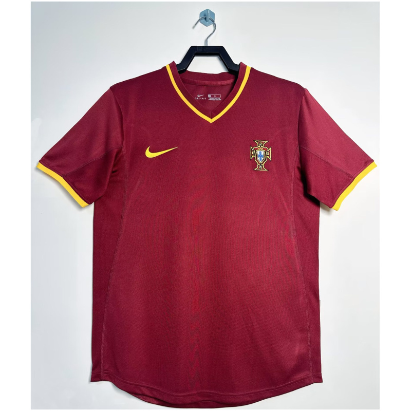 Maillot Domicile Rétro du Portugal 2000 pour Homme