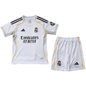 Maillot domicile enfant Real Madrid 2025/26