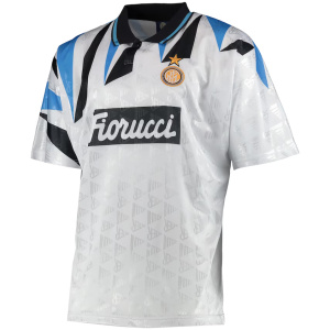 Maillot extérieur rétro de l’Inter Milan pour hommes 1992/93