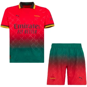 Maillot quatrième rouge AC Milan enfant 2024/25