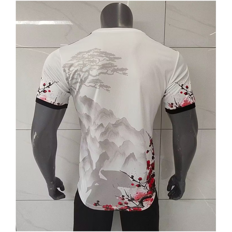 Maillot Édition Spéciale Japon Homme Dragon Blanc 2025