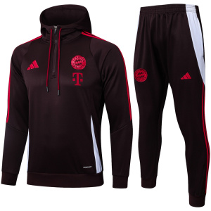 Sweat à capuche + pantalon de survêtement homme Bayern Munich Marron 2024/25