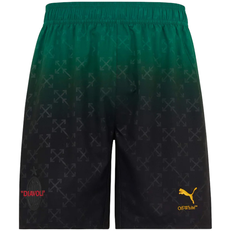 Short de quatrième tenue noire AC Milan Homme 2024/25