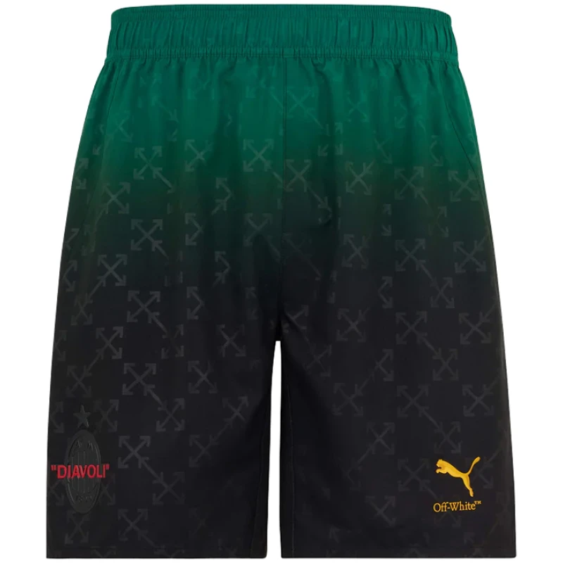 Short de quatrième tenue noire AC Milan Homme 2024/25