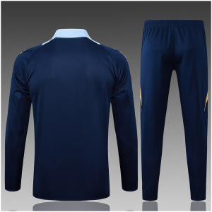 Ensemble de survêtement enfant Real Madrid Veste + Pantalon Entraînement Royal 2024/25