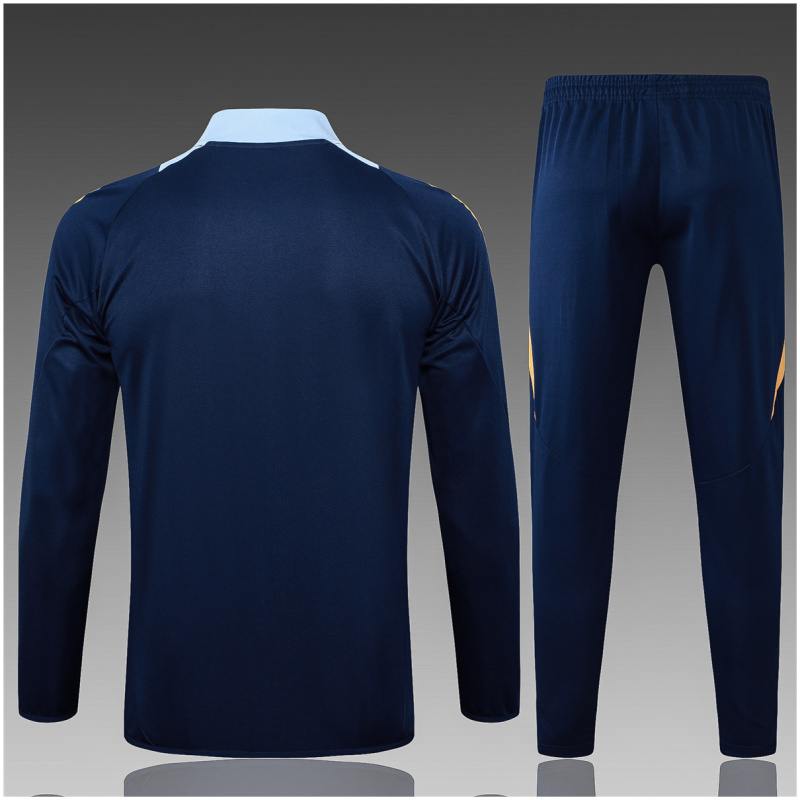 Ensemble de survêtement enfant Real Madrid Veste + Pantalon Entraînement Royal 2024/25