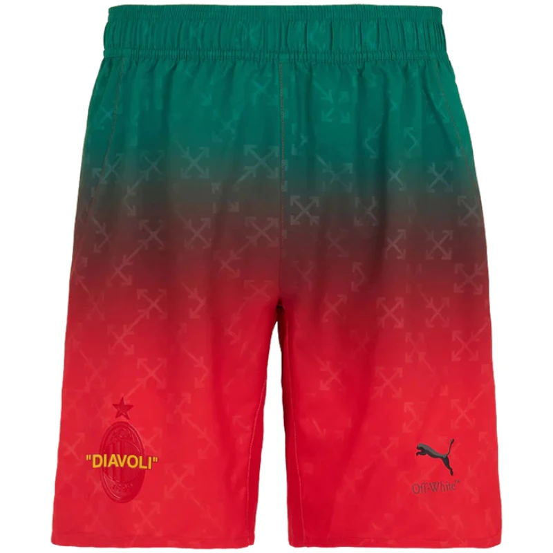 Shorts rouges Quatrième Homme AC Milan 2024/25