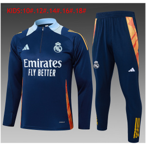 Ensemble d’entraînement Real Madrid Enfants Royal 2024/25