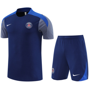 Ensemble d’entraînement court pour hommes PSG Royal 2025/26
