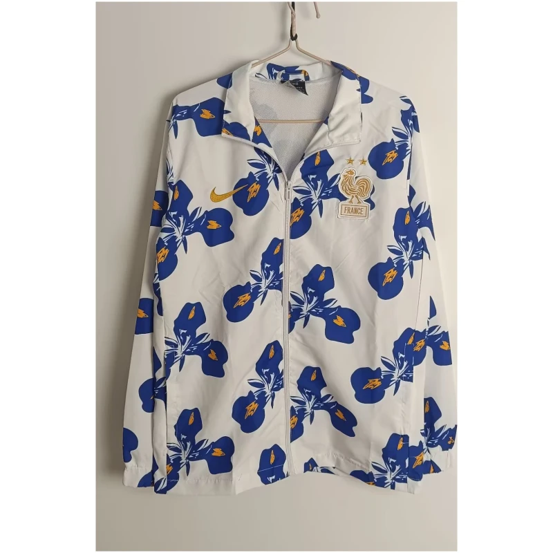 Veste coupe-vent toutes saisons France blanche 2025