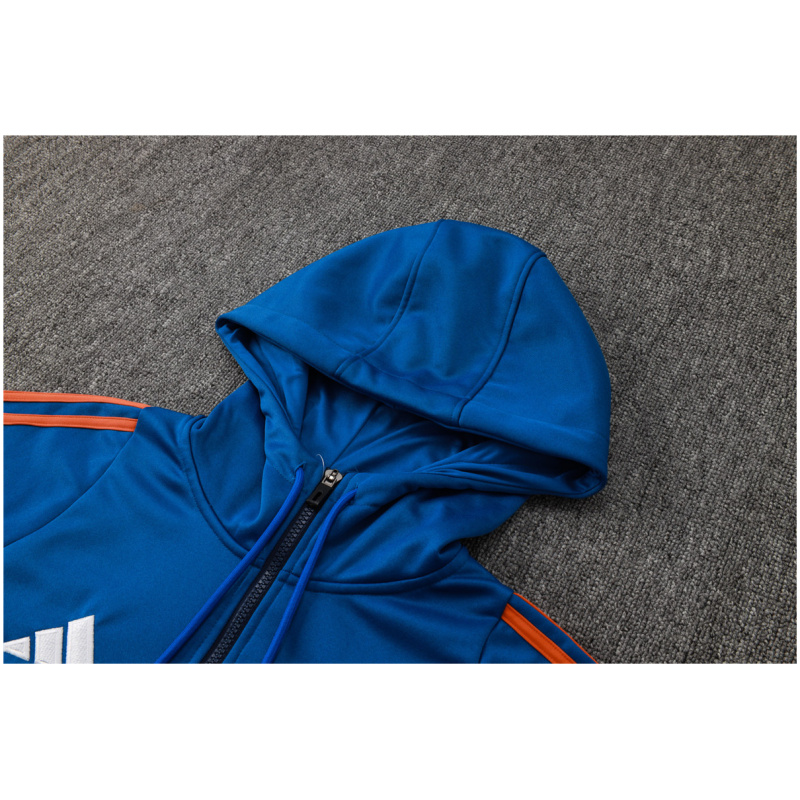 Sweat à capuche et pantalon d’entraînement pour hommes Juventus Bleu 2024/25