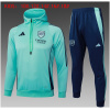 Ensemble Sweat à Capuche Arsenal Enfants + Pantalon Vert Clair 2024/25