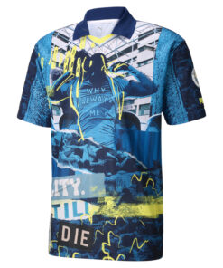 Maillot Retro Bleu Homme Manchester City FtblNrgy+ 2025/26