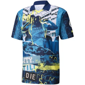 Maillot Retro Bleu Homme Manchester City FtblNrgy+ 2025/26