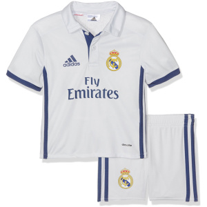 Maillot domicile rétro pour enfants du Real Madrid 2016/17