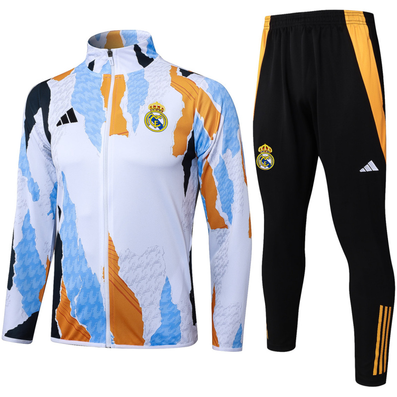 Survêtement Real Madrid Veste + Pantalon Camouflage Blanc 2024/25