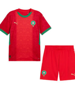 Maillot Domicile Enfants Maroc 2025