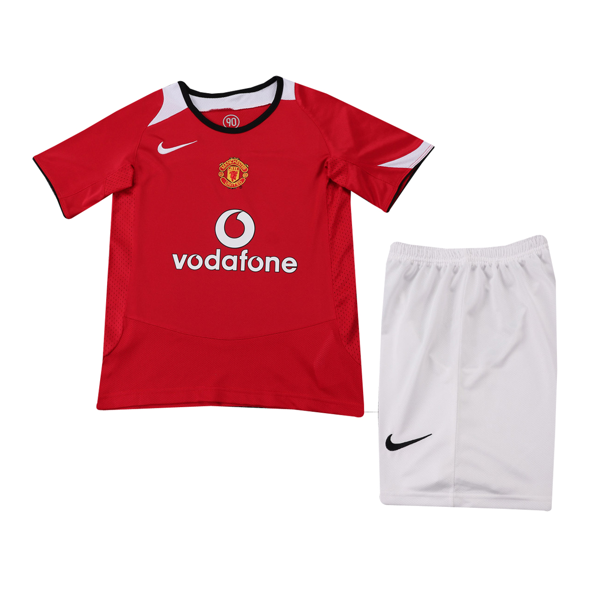 Maillot Domicile Rétro Enfants Manchester United 2005/06