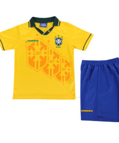 Maillot Rétro Domicile Enfants Brésil 1994