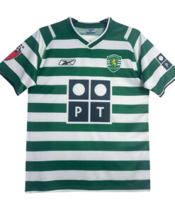 Maillot Rétro Domicile Sporting Portugal 2003/04
