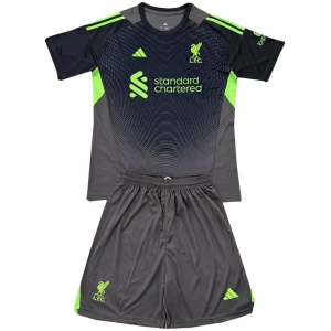 Maillot de Gardien Liverpool Noir Enfants 2025-2026
