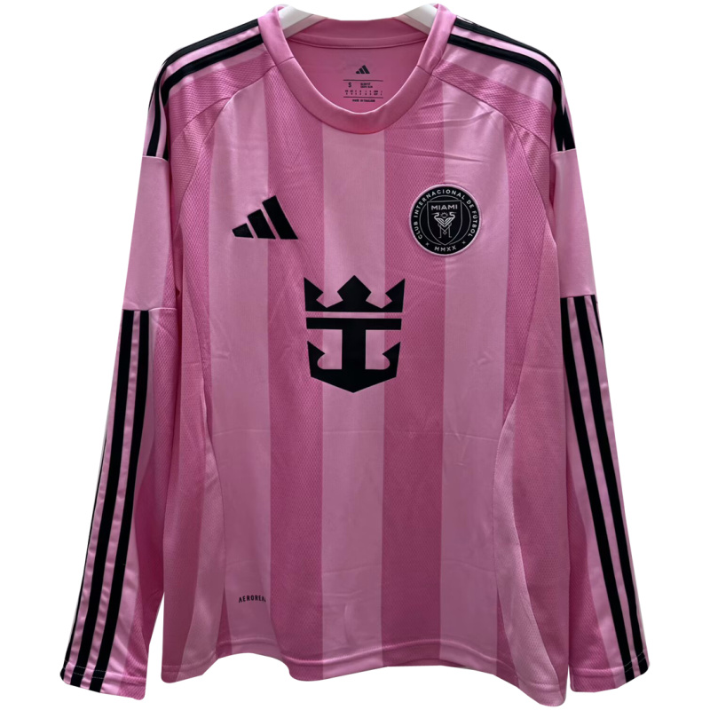 Maillot Domicile Inter Miami C.F. Homme Manches Longues 2025/26