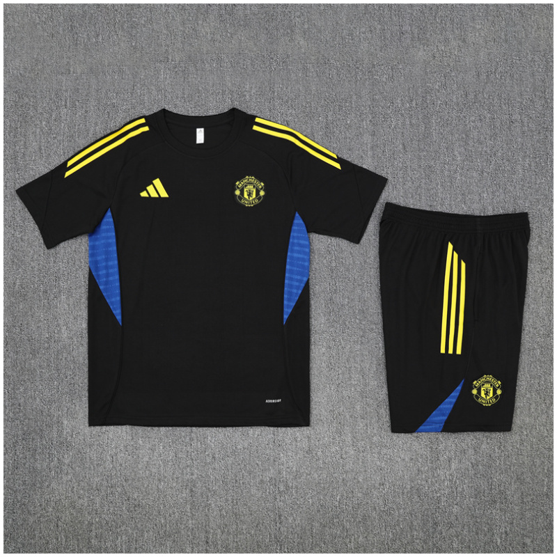 Enfants Manchester United Tenue d’Entraînement Short Noir 2025/26