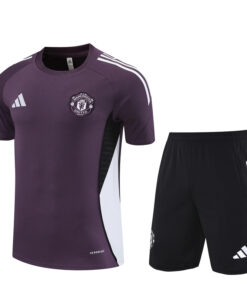 Tenue d’entraînement courte Manchester United Homme Violet 2025/26