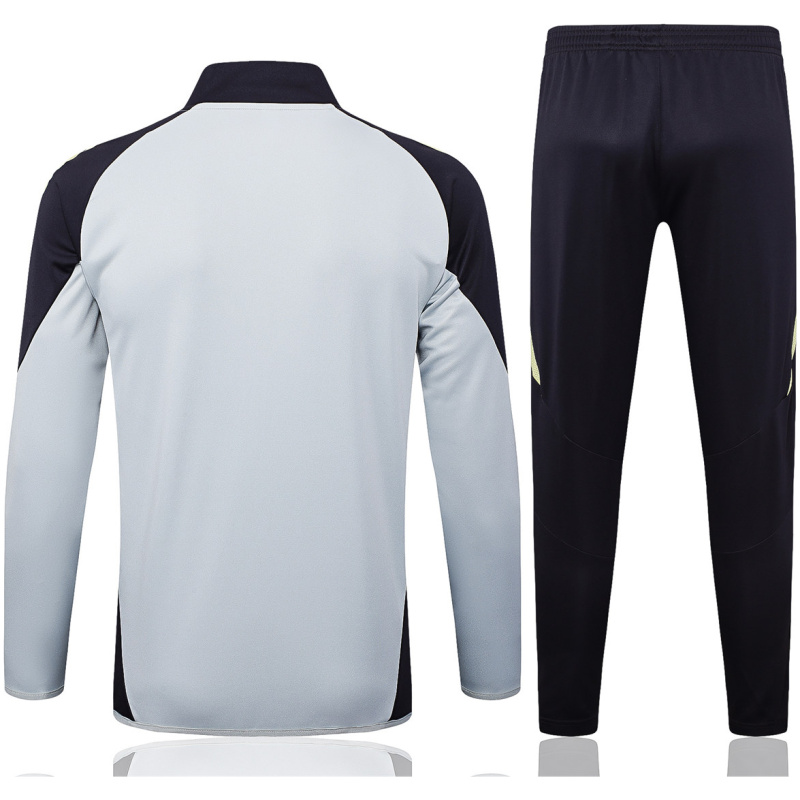 Tenue d’Entraînement Juventus Veste + Pantalon Homme Gris Clair 2025/26