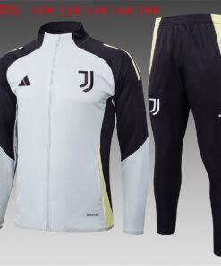 Enfants Juventus Veste + Pantalon Tenue d’Entraînement Gris 2025/26