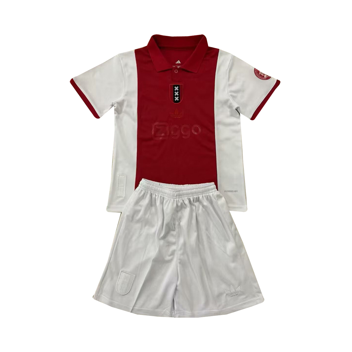 Enfants Ajax 125e Anniversaire Maillot Rouge 2025