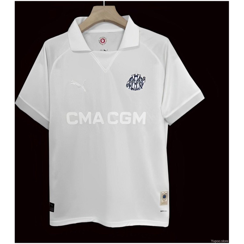 Maillot OM 125e Ans – Blanc 2024/25