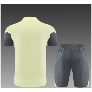 Maillot d’Entraînement Court Real Madrid Enfant Jaune 2025/26