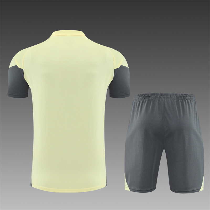 Maillot d’Entraînement Court Real Madrid Enfant Jaune 2025/26