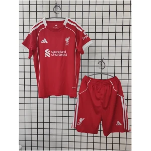 Maillot Domicile Liverpool Enfants 2025-26