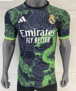 Maillot Real Madrid Édition Spéciale Dragon Vert 2025/26 Homme