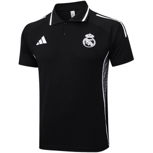 Polo Real Madrid Homme Noir 2025/26