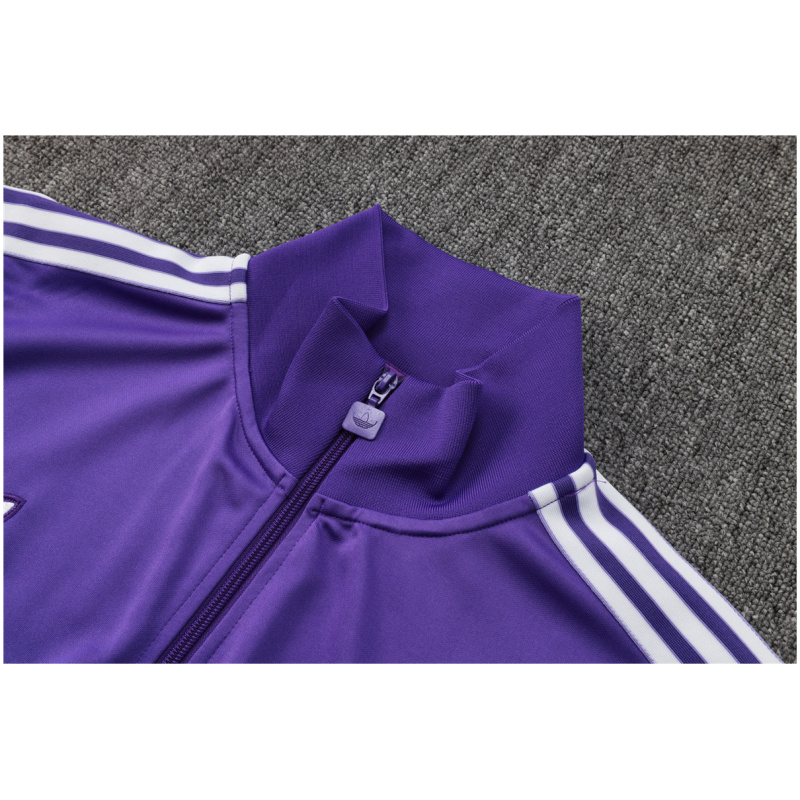 Survêtement d’Entraînement Real Madrid Veste + Pantalon Homme Violet 2025/26