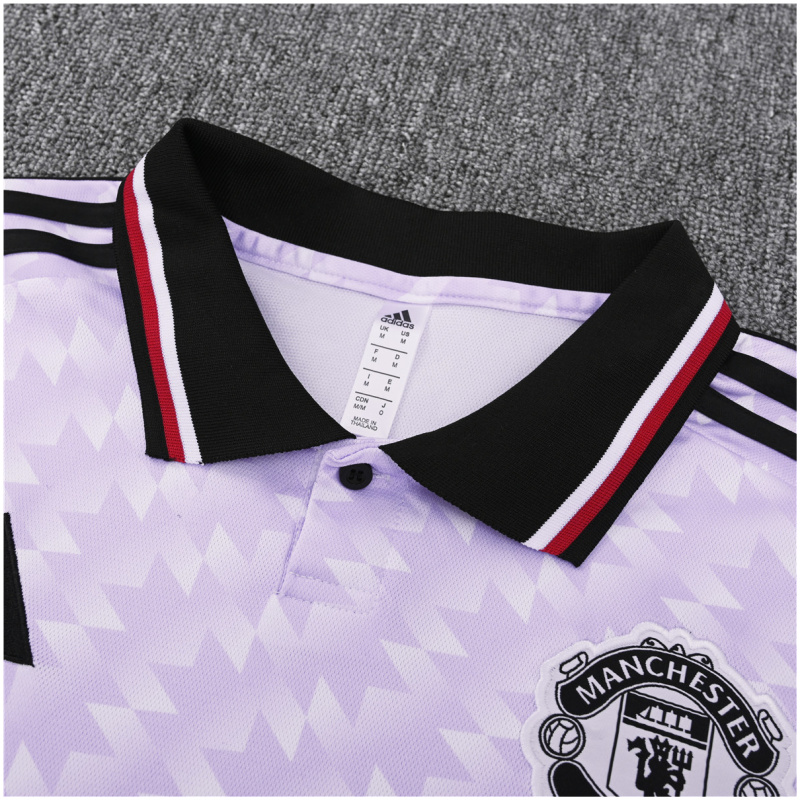 Homme Manchester United Polo Blanc 2025/26