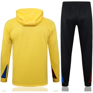 Homme Barcelona Sweat à capuche + Pantalon de training Jaune 2025/26