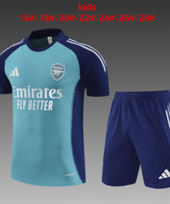 Enfant Arsenal Tenue d’Entraînement Short Bleu Lac 2025/26