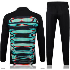 Survêtement Homme Portugal Noir – Vert 2025