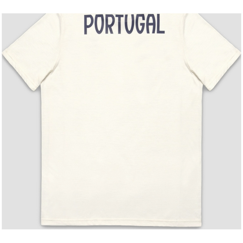 Maillot d’entraînement Blanc Portugal Short Homme 2025